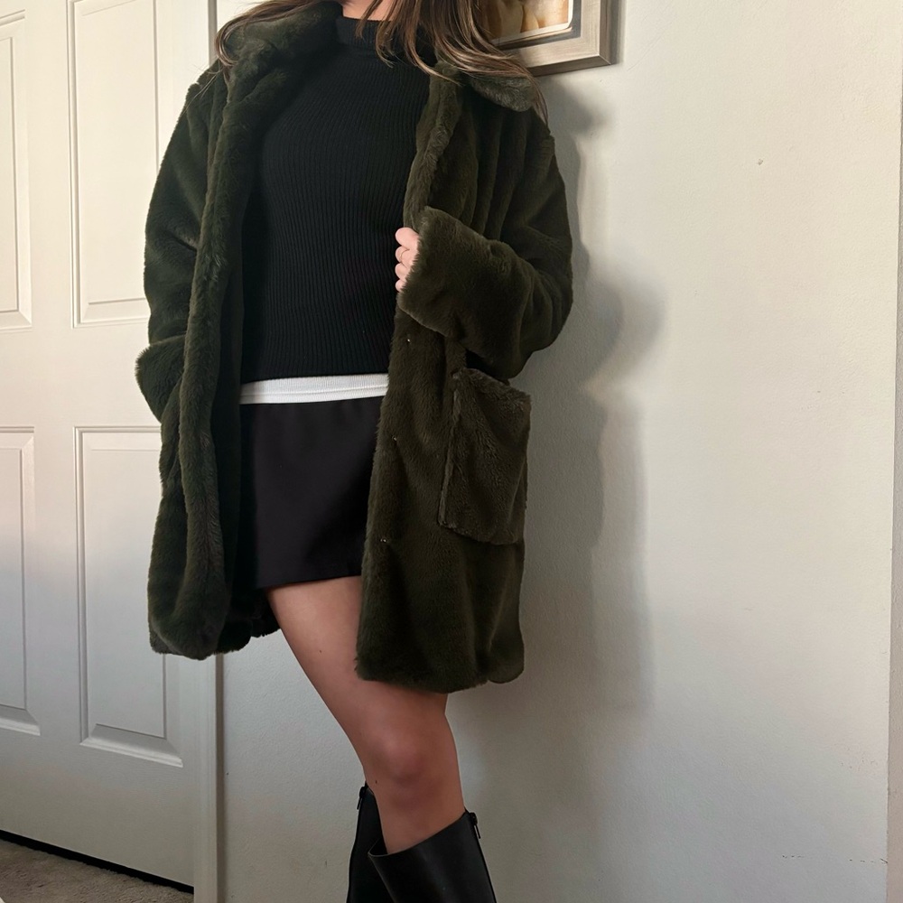 Faux Fur Jacket